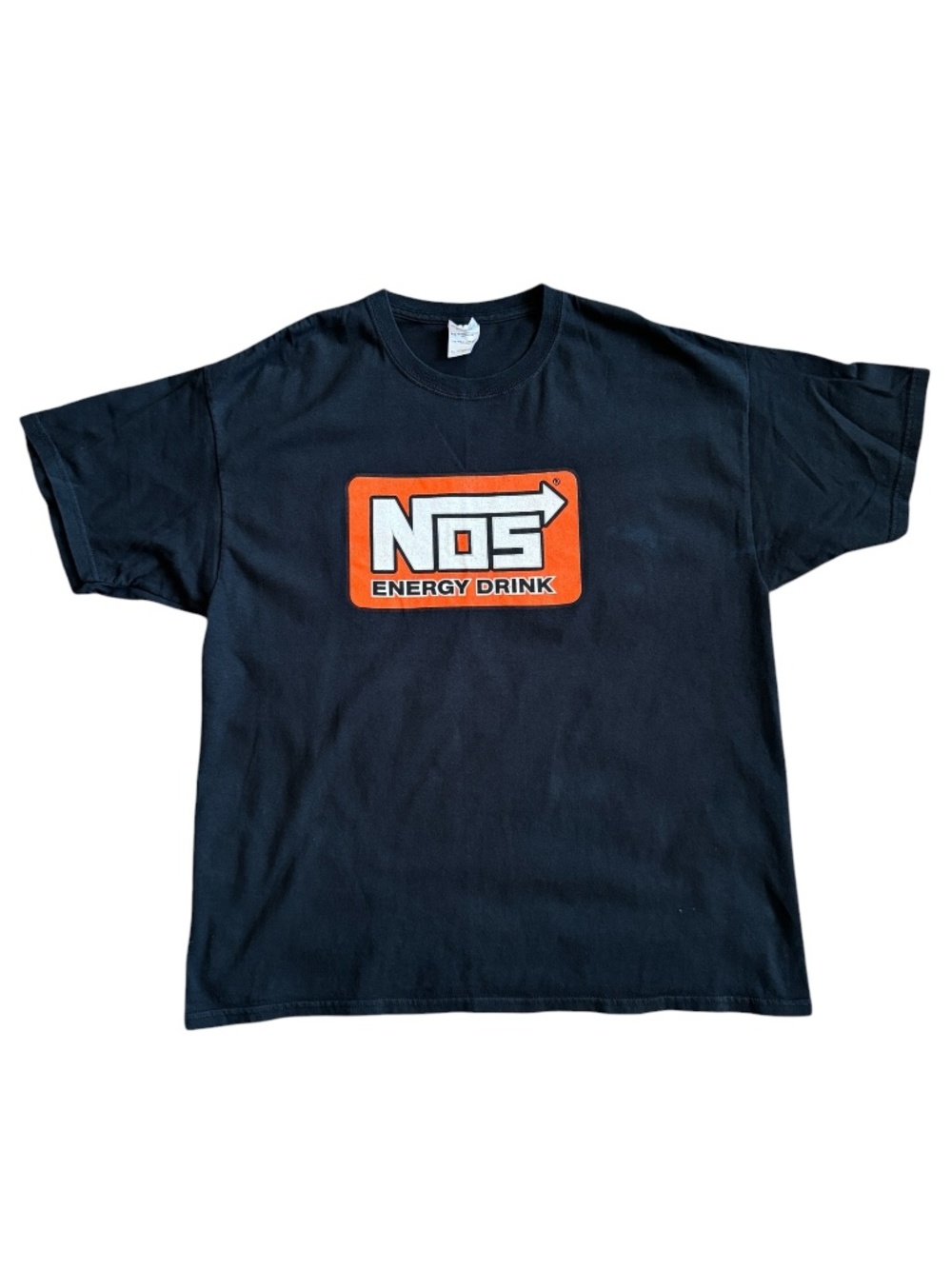 Y2K NOS Energy Drinks Logo Merch T-shirt